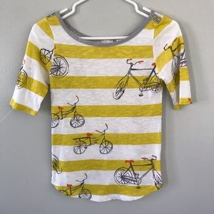 Anthropologie Postmark Daydreamer Bicycle Tee